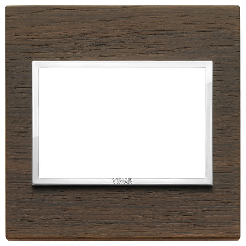 Vimar Eikon EVO British Standard 3-Module Cover Plate - Apollo Lighting