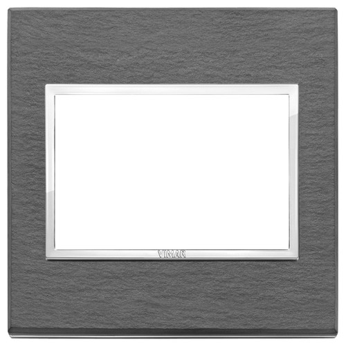 Vimar Eikon EVO British Standard 3-Module Cover Plate