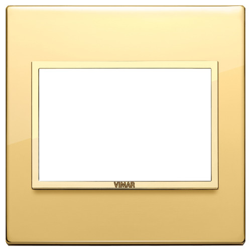 Vimar Eikon EVO British Standard 3-Module Cover Plate
