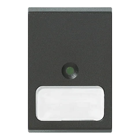 Vimar Idea Interchangeable 1-Module Button, Thermoplastic, Matt