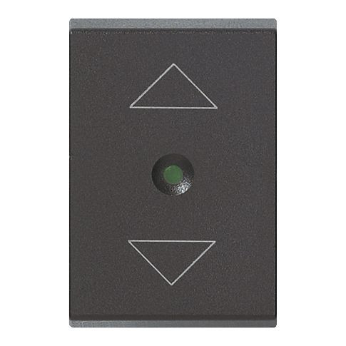 Vimar Idea Interchangeable 1-Module Button, Thermoplastic, Matt