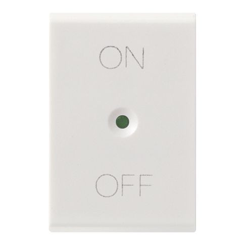 Vimar Idea Interchangeable 1-Module Button, Thermoplastic, Matt