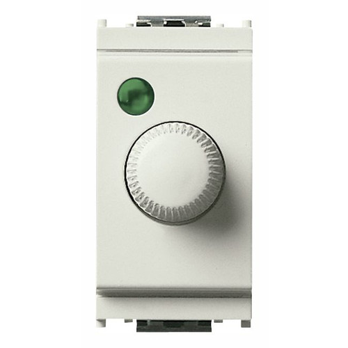 Vimar Idea 16563 Dimmer, 230V, 100-500W, Resistive Load, Turn/Push Button