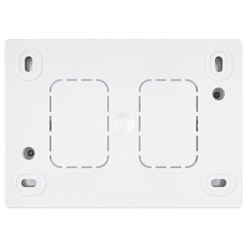 Vimar Surface Mounting Box, 3-Module, For Eikon/Idea/Plana, 35/45 mm Depth, IP20