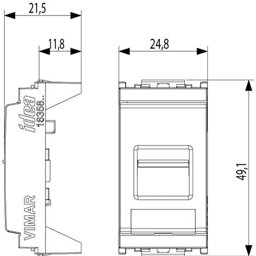 Vimar Idea RJ45 Data Socket Modules