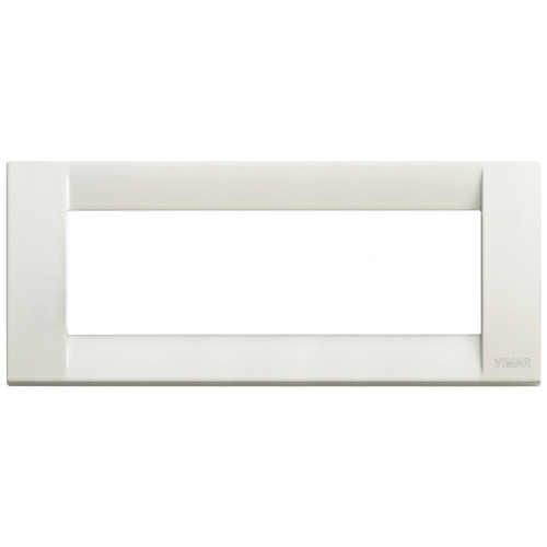 Vimar - Idea 16736 Classica Cover Plate - Die Cast Metal, 6 Module - Apollo Lighting