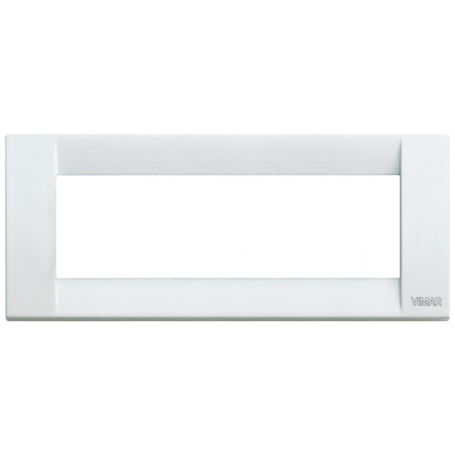 Vimar - Idea 16736 Classica Cover Plate - Die Cast Metal, 6 Module - Apollo Lighting