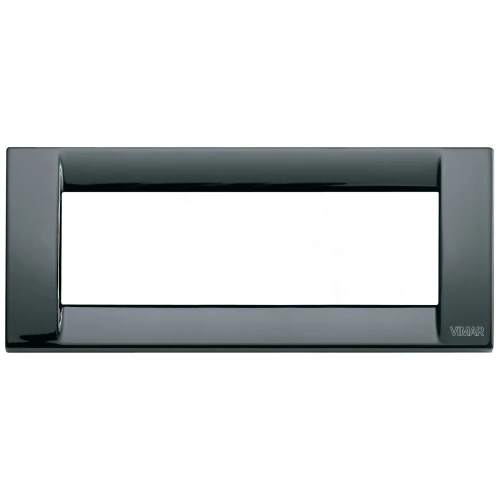 Vimar Idea Classica Cover Plate, 6-Module, Clamp Mounting, Horizontal or Vertical Mount