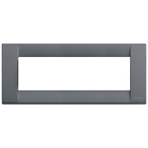 Vimar Idea Classica Cover Plate, 6-Module, Clamp Mounting, Horizontal or Vertical Mount