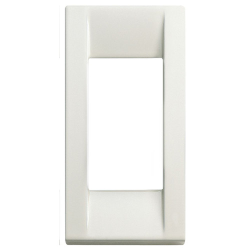 Vimar - Idea 16781 Classica Cover Plate - 1 Module, Die Cast Metal, for Panel Mounting - Apollo Lighting