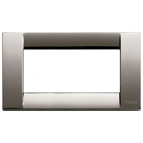 Vimar Idea Classica 4-Module Cover Plate, Clamp Mounting