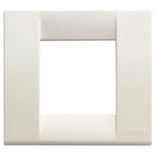 Vimar Idea Classica Cover Plate, 1-Module or 2-Reduced-Module, Clamp Mounting