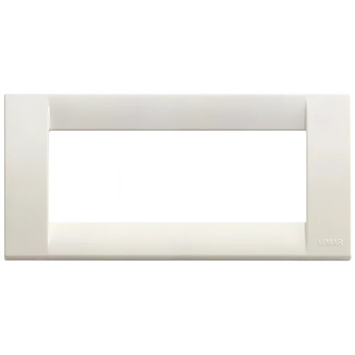 Vimar Idea Classica 5-Module Cover Plate, Clamp Mounting