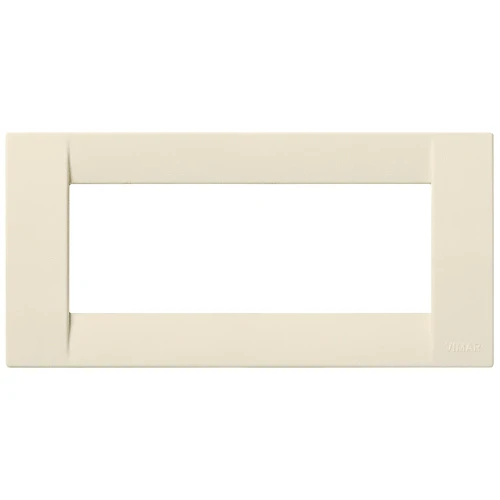 Vimar Idea Classica 5-Module Cover Plate, Clamp Mounting