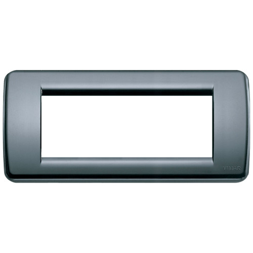 Vimar Idea Rondò Cover Plate, 5-Module, Clamp Mounting