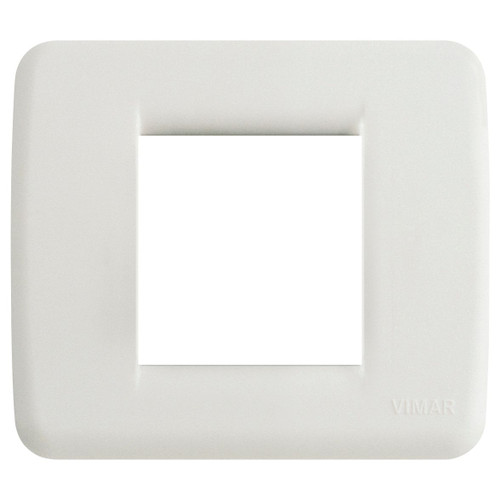 Vimar - Idea 17098 Rondò Cover Plate - 1 Module or 2 Reduced Module, Clamp Mounting - Apollo Lighting