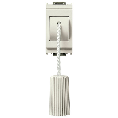 Vimar Idea Cord-Operated Push Button, 1P NC, 10A 250V, 1.5 m Cord, IP40