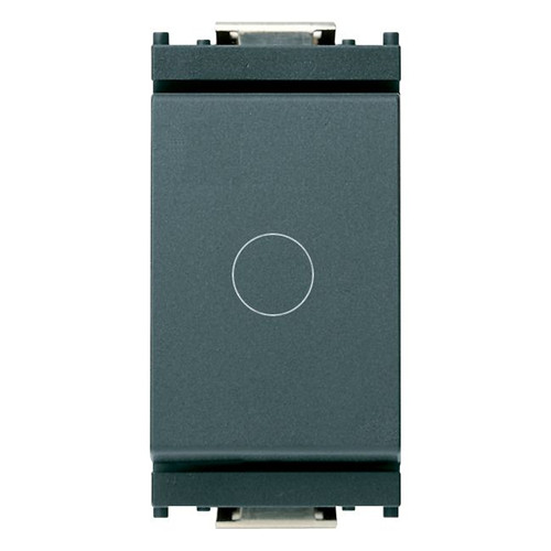 Vimar Idea 1P NC Push Button, 16A, 250V, NO Auxiliary Contact, IP40