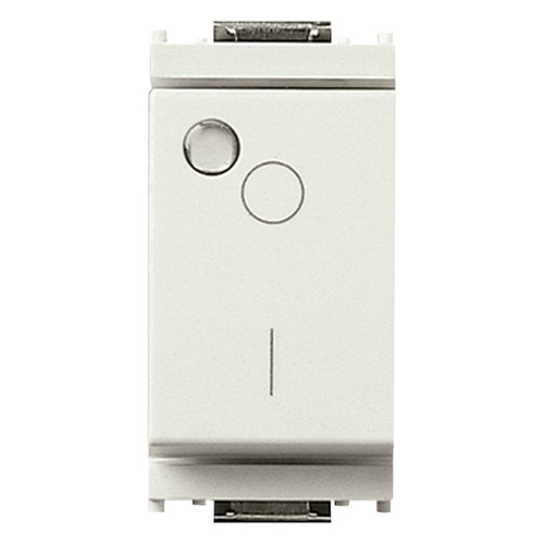 Vimar Idea 2P 1-Way Luminous Switch, For Signalling Unit, 16AX, 250V, IP40