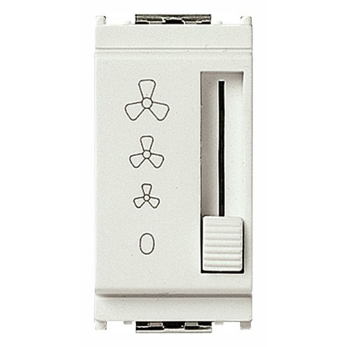 Vimar Idea Slide Switch, 1P, 6(2)A, 250V, 4 Positions, IP40