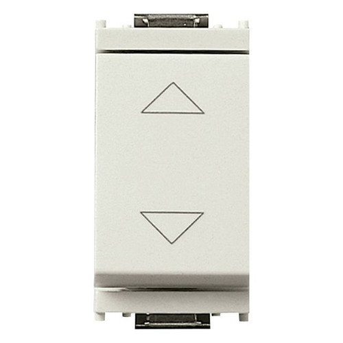 Vimar Idea 2-Way Switch, 1P, 10 AX, 250 V, 3 Terminals, Central OFF Position