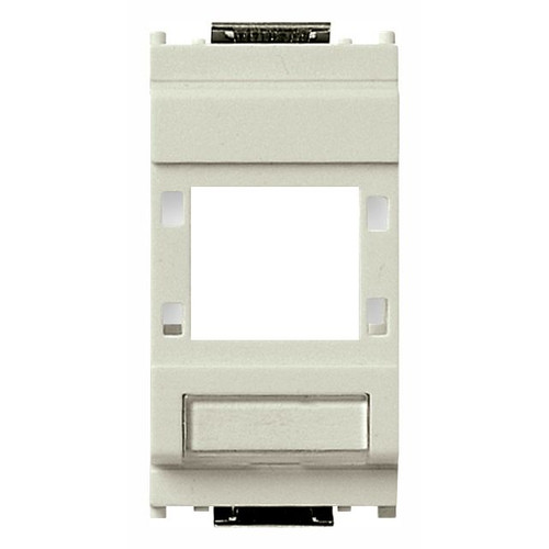 Vimar Idea RJ45 R&M IBM Adaptor, For R&M Freenet and IBM Type C