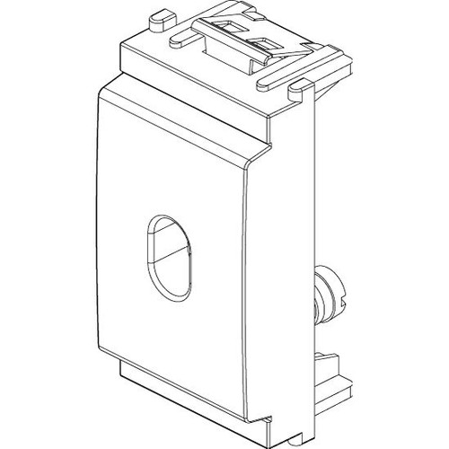 Vimar Idea Cable Outlet, Cord-Grip, 1 Module