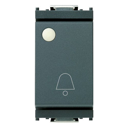Vimar Idea Push Button Switch, 1P NO, 10A 250V, IP40, Flush Mount - Apollo Lighting