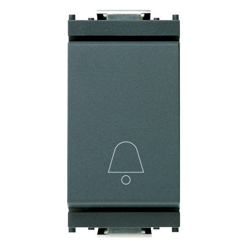 Vimar Idea Push Button Switch, 1P NO, 10A 250V, IP40, Flush Mount