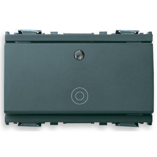 Vimar Idea Push Button, For Signalling Unit, 1P NO, 10A 250V, Luminous, General Symbol