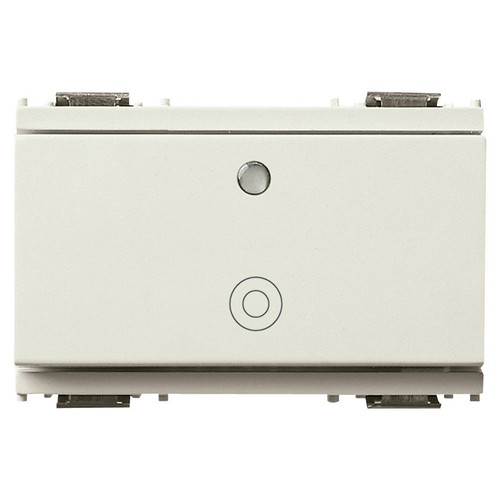Vimar Idea Push Button, For Signalling Unit, 1P NO, 10A 250V, Luminous, General Symbol