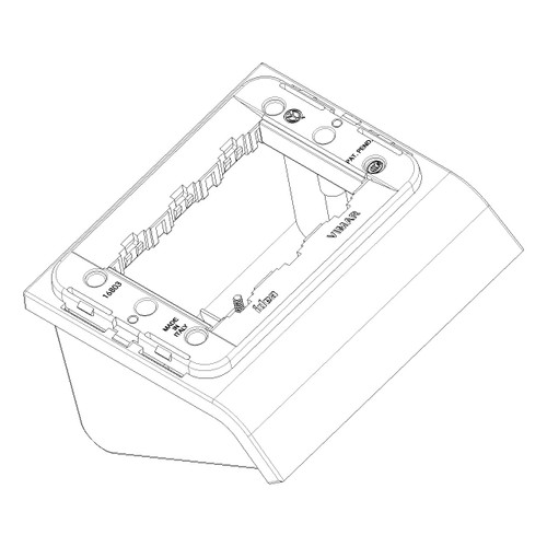 Vimar Idea 3-Module Table Mounting Box, For Classica Cover Plate, IP20