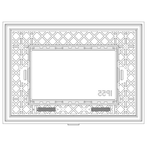 Vimar Idea 3-Module Mounting Frame, For Classica Cover Plates, For 3-Module Flush Mounting Boxes, IP55, With Screws