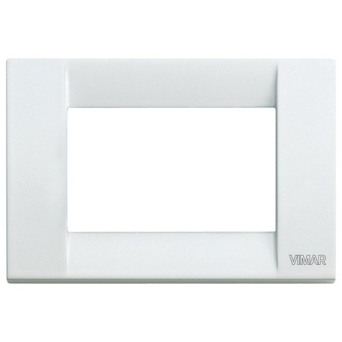 Vimar - Idea 16733 Classica Cover Plate - Die-Cast Metal, 3 Module, Clamp Mounting - Apollo Lighting