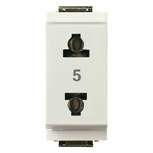 Vimar - Idea 17044 USA+EU Socket Outlet - 2P 15 A 250 V, IP20, Plastic