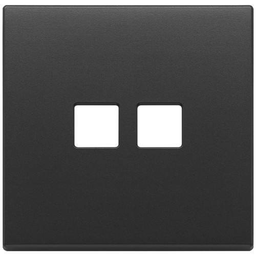 Vimar Eikon Cover Plate, Metal, Horizontal/Vertical Mount