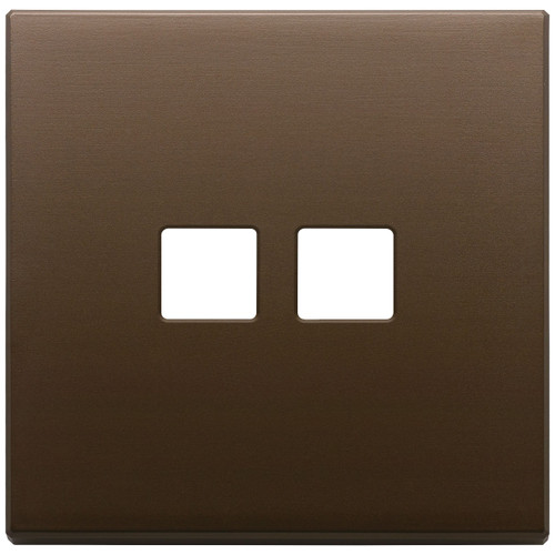 Vimar Eikon Cover Plate, Metal, Horizontal/Vertical Mount