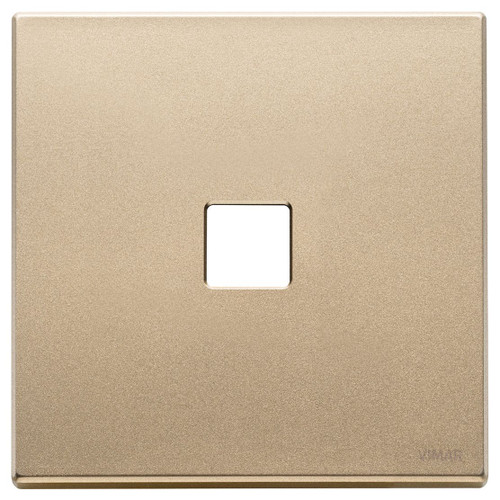 Vimar Eikon Cover Plate, Metal, Horizontal/Vertical Mount