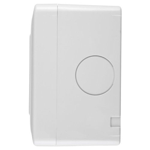 Vimar Isoset 8-Module 2x4 Surface Mount Enclosure, For Eikon and Plana Series, IP40, 23.8x8.3x5.5 cm, Plastic