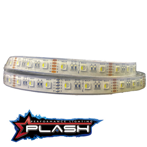 Plash - Waterproof Flexible Light Strip - IP68, 12V, RGBW, 24ft (FLS-RGBW-68-24FT) - Apollo Lighting