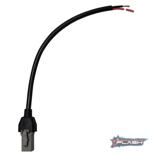 Plash - DTP/ATP Connector - Pigtail Kit, Male/Female, 1ft  (WH-DT-CONN-M/F) - Apollo Lighting