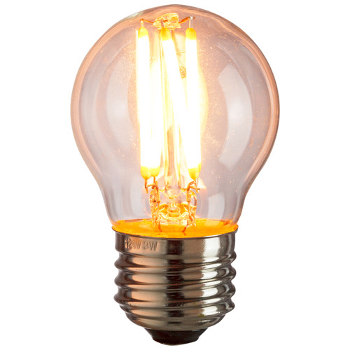 Sunlite - Replacement Bulb - 3W, 120V, 2200K, Amber Light, 250lm - Apollo Lighting