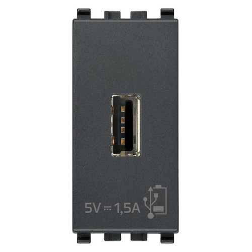 Vimar - Eikon 20292 USB Supply Unit - 5 V 1,5 A, Flush Mounted, Plastic -  Apollo Lighting