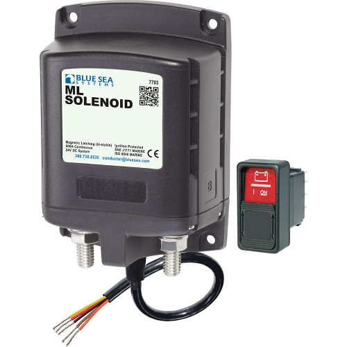 Blue Sea Systems - ML-Series Solenoid Battery Switch  - Apollo Lighting