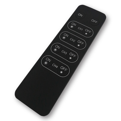 Mega LED - RF Remote Controll - 1 Zone, For 30902 Dimmer With ON-OFF & Dimmer Function (30902A) - Apollo Lighting