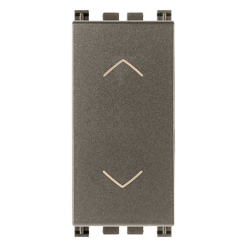 Vimar - Arké 19061 Push Button - 2-way, 10A, 250V, 6 Terminals - Apollo Lighting