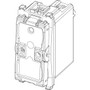 Vimar Eikon 1-Way Switch Mechanism, 16AX 250V, Lightable, Anthracite, IP40