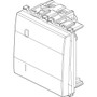 Vimar Eikon 2-Pole 1-Way Rocker Switch, 16AX, 250V, Lightable, Replaceable Button