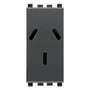Vimar Eikon Argentinian SICURY Socket Outlet, 2P+E, 10A, 250V, Flush Mount