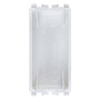 Vimar Eikon Blank Module, 1 Module, Flush Mount, Halogen-Free - Apollo Lighting